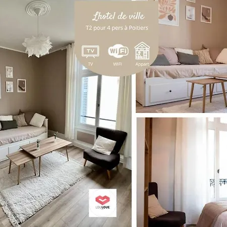 Apartment L'hotel De - Joli Petit T2 En Centre-ville Poitiers
